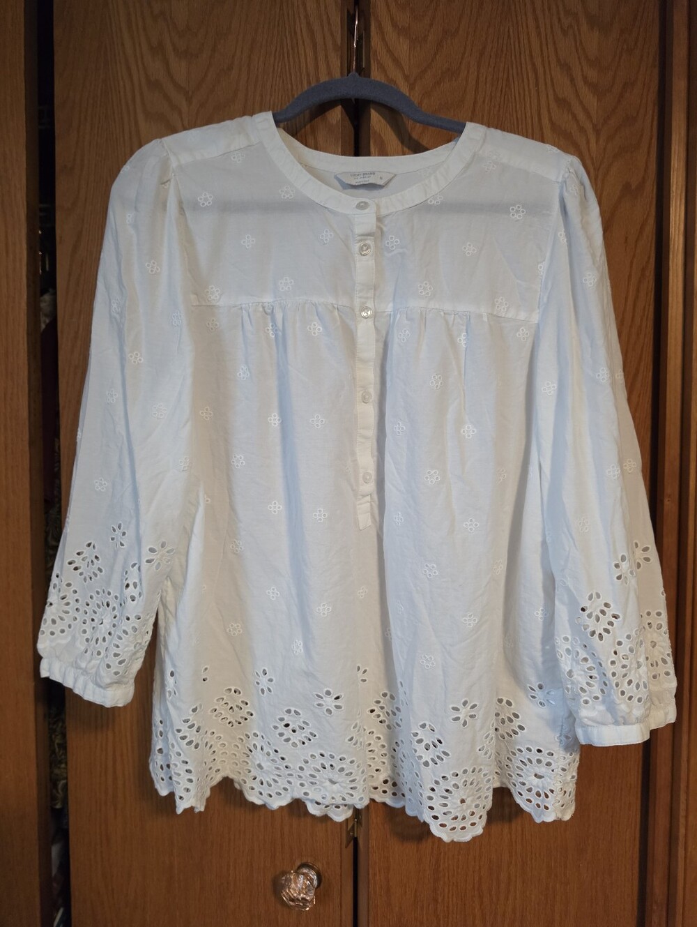 Eyelet Lace Top